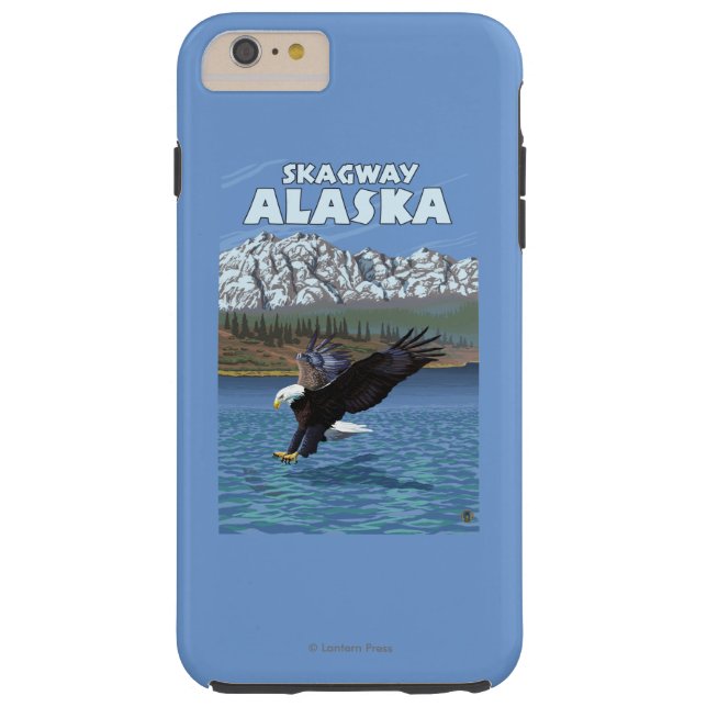 Coques Case-Mate iPhone Eagle chauve plongeant - Skagway, Alaska (Dos)