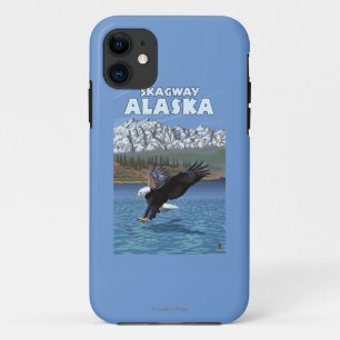 Coques Pour iPhone Eagle chauve plongeant - Skagway, Alaska