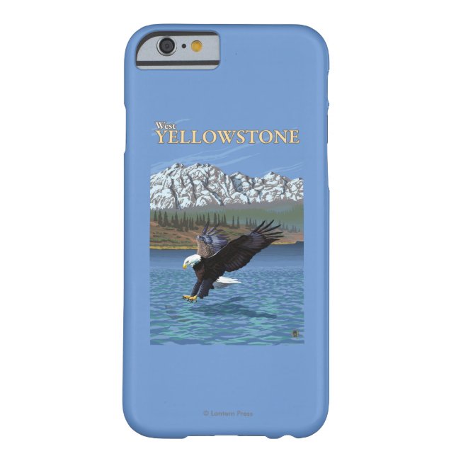 Coques Case-Mate iPhone Eagle chauve plongeant - Yellowstone occidental, (Dos)