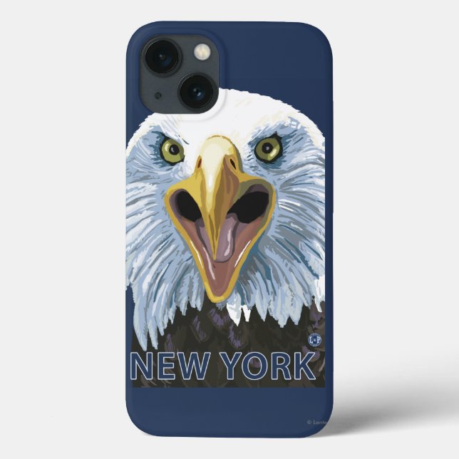 Coques Case-Mate iPhone Eagle de New York (Verso)