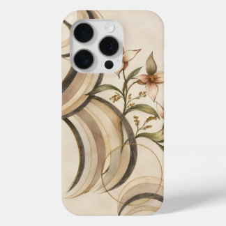 Coque Case-Mate iPhone Earthy Abstract Floral & Calligraphy Lines Art Pri