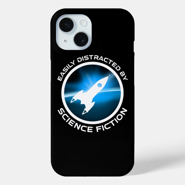 Coques Case-Mate iPhone Easily Distracted By Science Fiction (Verso)