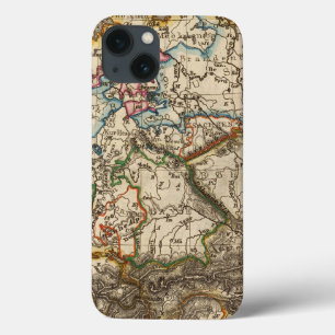 iPhone 13 Case Eastern European Map