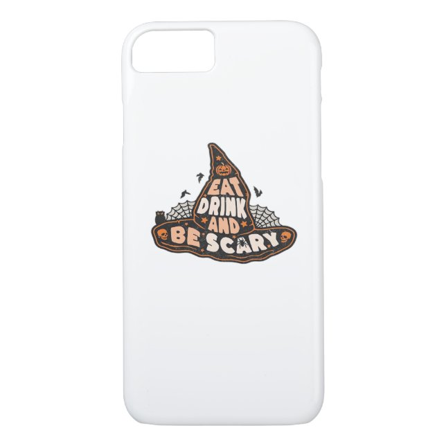 Coques Case-Mate iPhone Eat Drink And Be Scary Witch Only Halloween Gift F (Dos)