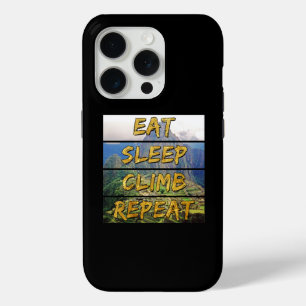 Coque Case-Mate iPhone Eat Sleep Climat Repeat - Machu Picchu, Pérou