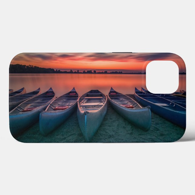 Coques Case-Mate iPhone Eau | Baie de Saint-Louis Missouri (Verso (horizontal))