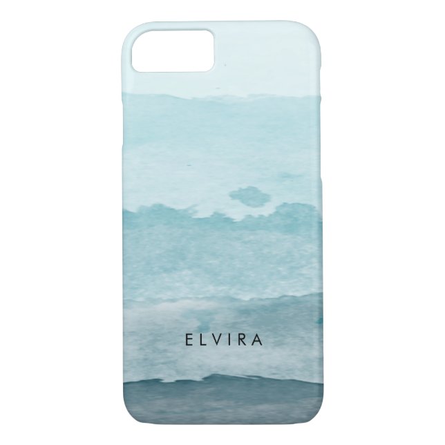 Coques Case-Mate iPhone Eau bleu mer Abstraite (Dos)
