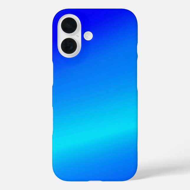 Coques Case-Mate iPhone Eau claire bleu cuivre pastel abstrait (Verso)