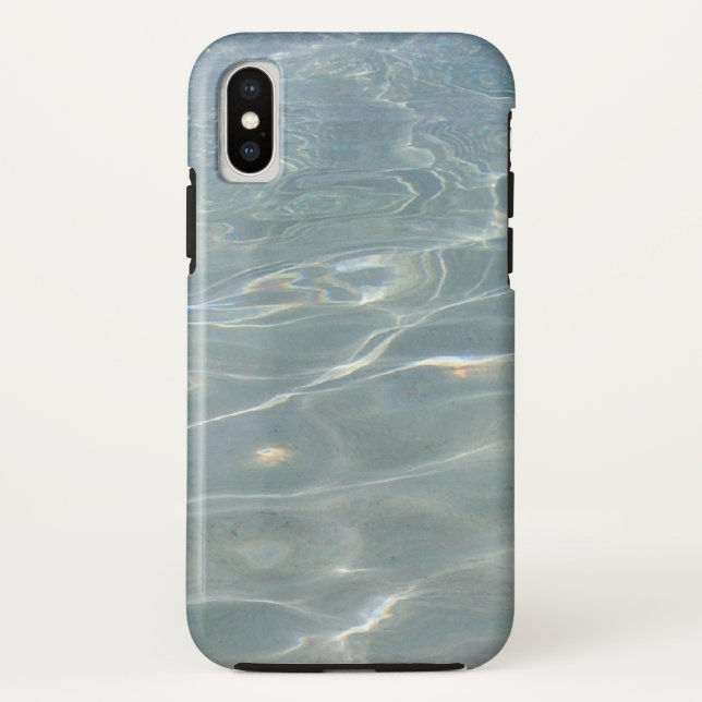 Coques Case-Mate iPhone Eau des Caraïbes Bleu Abstrait Nature (Dos)