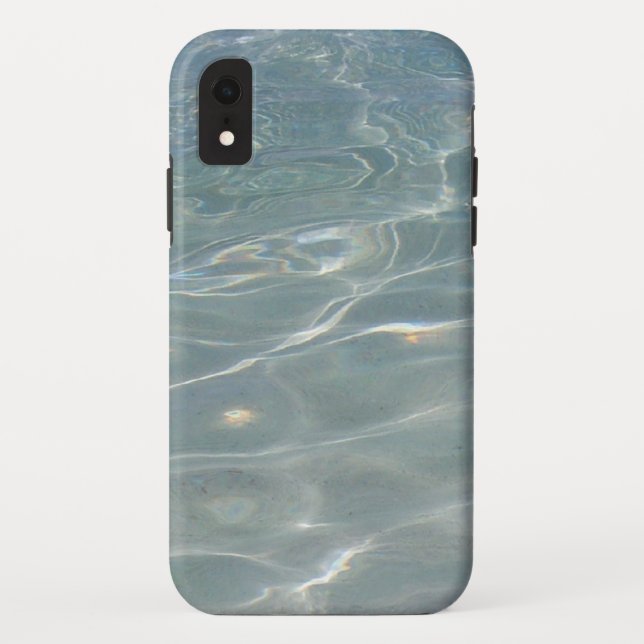 Coques Case-Mate iPhone Eau des Caraïbes Bleu Abstrait Nature (Dos)