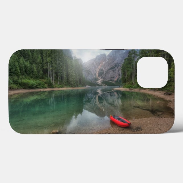 Coques Case-Mate iPhone Eau | Lac Tyrol du Sud, Italie (Verso (horizontal))