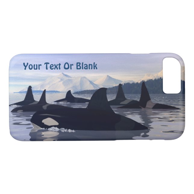 Coques Case-Mate iPhone Eau Lumineuse Orca (Dos (Horizontal))