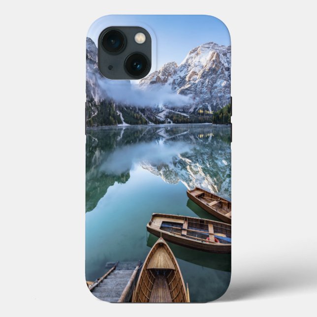 Coques Case-Mate iPhone Eau | Pragser Wildsee Dolomites Italie (Verso)