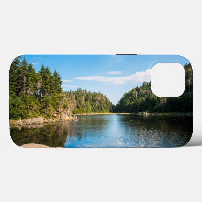 Coques Case-Mate iPhone Eau | Spruce Lake Québec, Canada (Verso (horizontal))