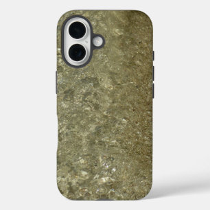 Coque Pour iPhone 16 Eau sur la plage II Photographie de nature abstrai