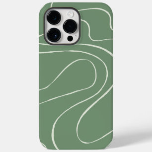 Coque Case-Mate iPhone Ebb et flux 2 en vert
