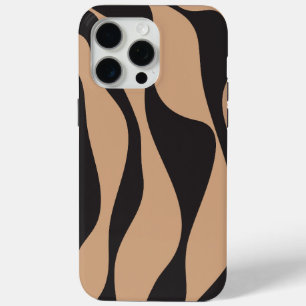 Coque Case-Mate iPhone Ebb et flux 4 en tan et noir