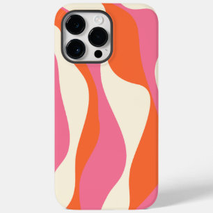 Coque Case-Mate iPhone Ebb et flux 4 - rose, orange et crème