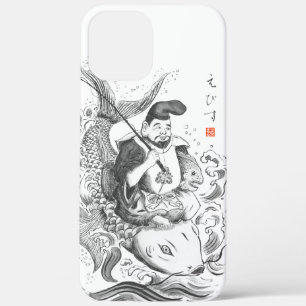 Case-Mate iPhone Case Ebisu - Dieu de la pêche et du commerce (peinture
