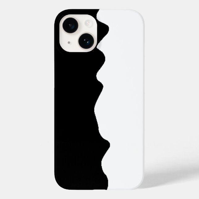 Coques Case-Mate iPhone EBlack et White (Verso)