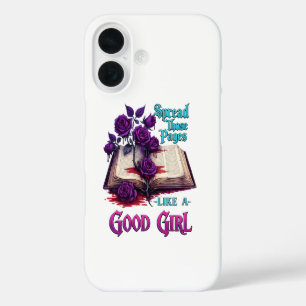 Coque Pour iPhone 16 Écarte ces pages comme une bonne fille