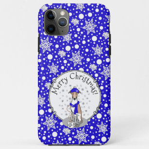 Case-Mate iPhone Case Écharpe à neige bleu hiver - Faune et blanc