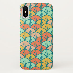 Case-Mate iPhone Case Echelle de poisson géométrique moderne et colorée