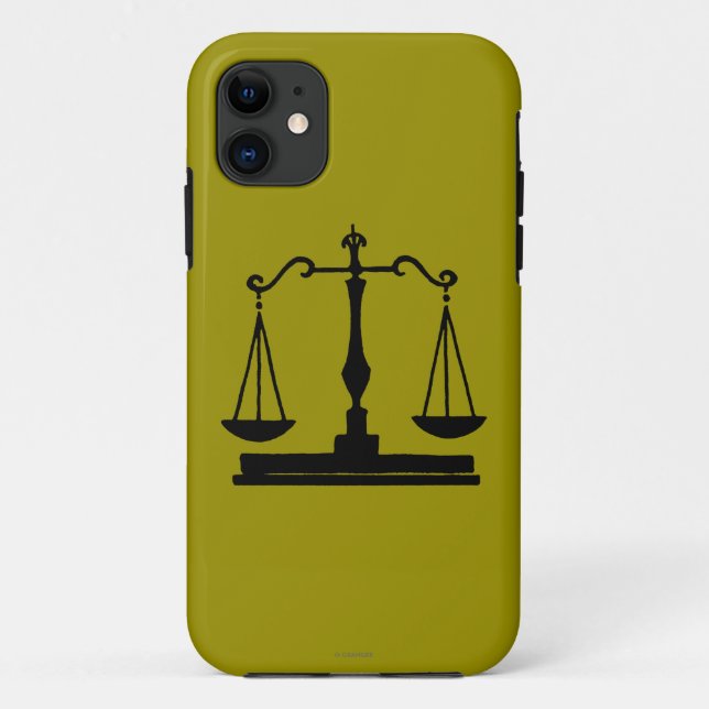 Coques Case-Mate iPhone Échelles de justice (Dos)