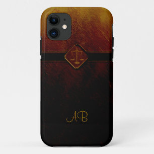 Etui iPhone Case-Mate Échelles de monogramme de justice