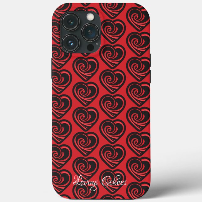 Coques Case-Mate iPhone Échos d'amour (Verso)