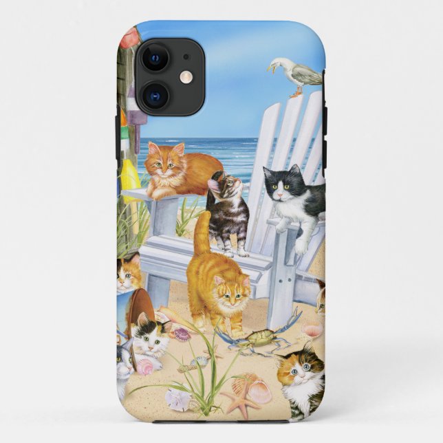 Coques Case-Mate iPhone Échouez le Se d'iPhone de chatons et la caisse (Dos)