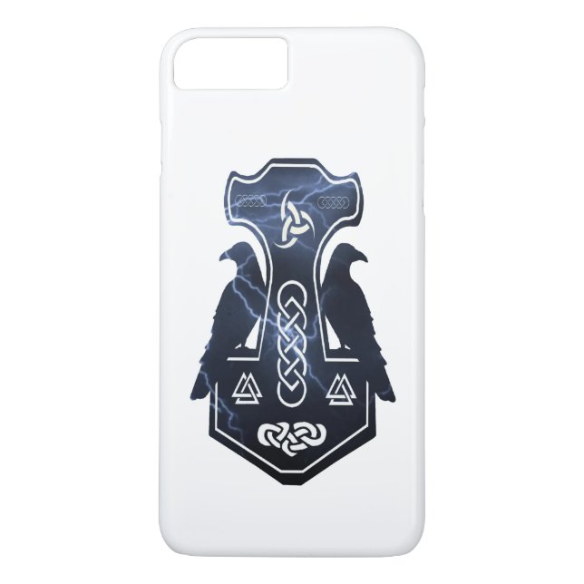 Coques Case-Mate iPhone Éclair Boulon Thor's Hammer (Dos)