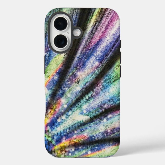 Coques Case-Mate iPhone Éclairage et éclat Arc en ciel Mermaid Boîte télép (Verso)
