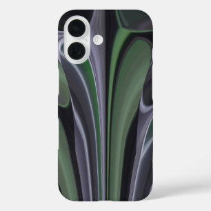 Coque Pour iPhone 16 Éclat d'Émeraude   Texture de belle aurore verte