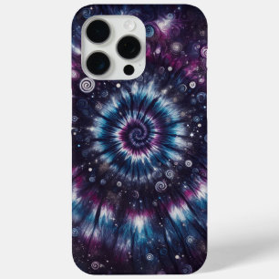 Coque Case-Mate iPhone Éclatement cosmique, motif de teinture Cravate