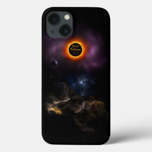 Coques Pour iPhone Éclipse solaire 2017 Nebula Bloom