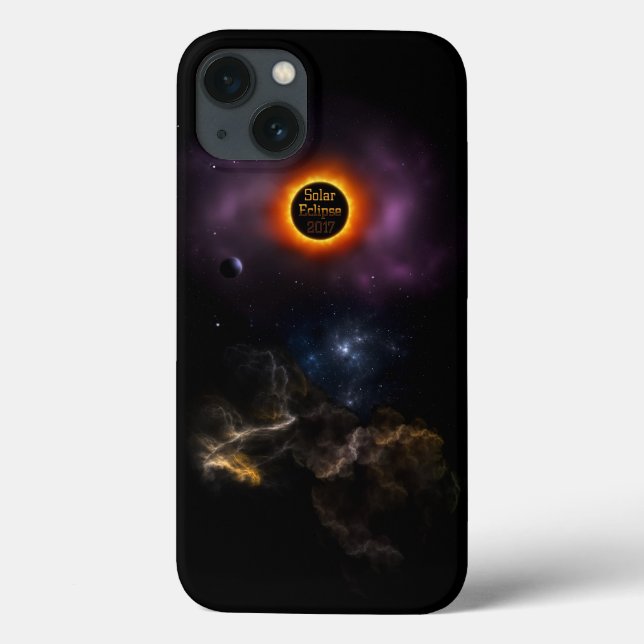 Coques Case-Mate iPhone Éclipse solaire 2017 Nebula Bloom (Verso)