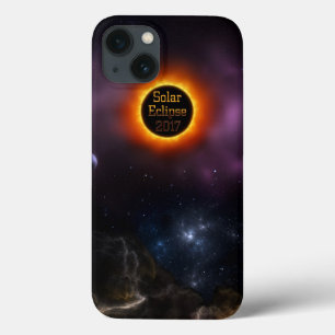 Coques Pour iPhone Éclipse solaire 2017 Nebula Bloom