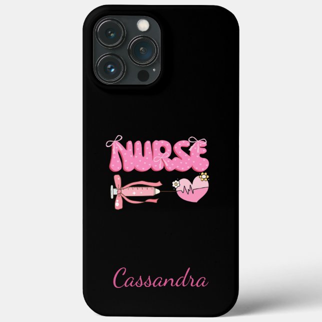 Coques Case-Mate iPhone École d'étudiantes infirmières Futur nom de l'infi (Verso)