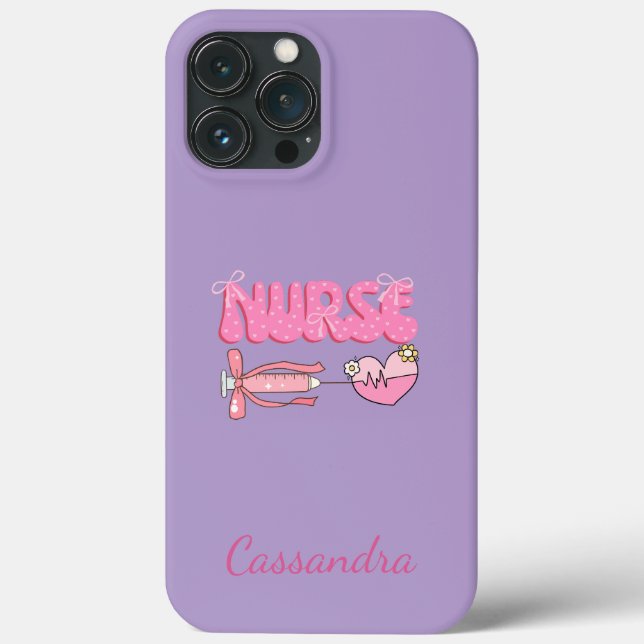 Coques Case-Mate iPhone École d'étudiantes infirmières Futur nom de l'infi (Verso)