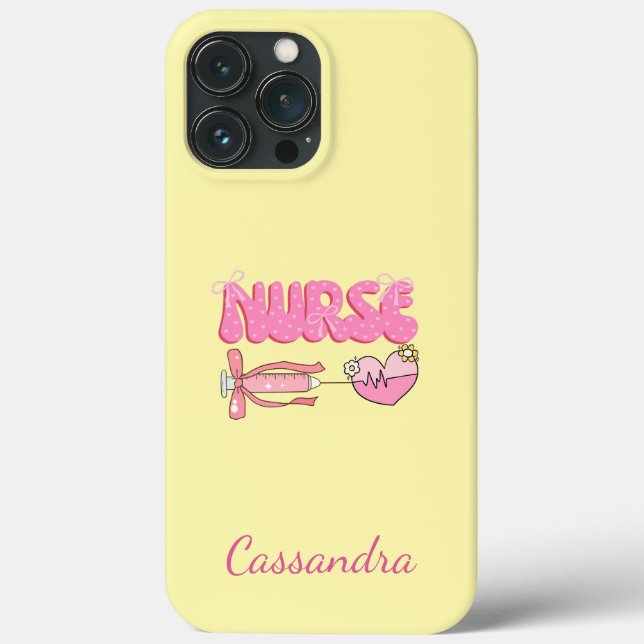 Coques Case-Mate iPhone École d'étudiantes infirmières Futur nom de l'infi (Verso)