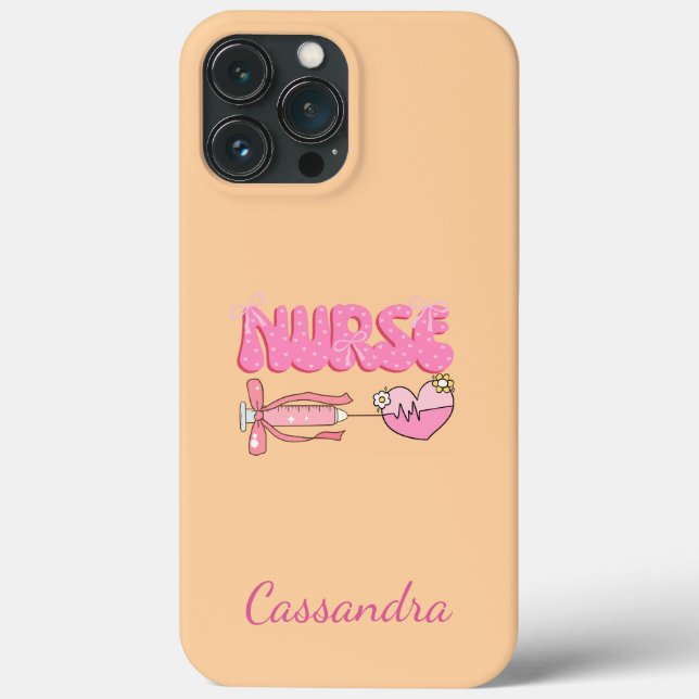 Coques Case-Mate iPhone École d'étudiantes infirmières Futur nom de l'infi (Verso)