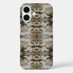 Coque Pour iPhone 16 Écorce d'arbre d'eucalyptus Photo en gros plan ave