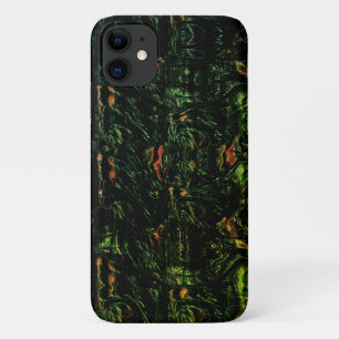 Case-Mate iPhone Case Écorce d'arbre sous verre martelé vert