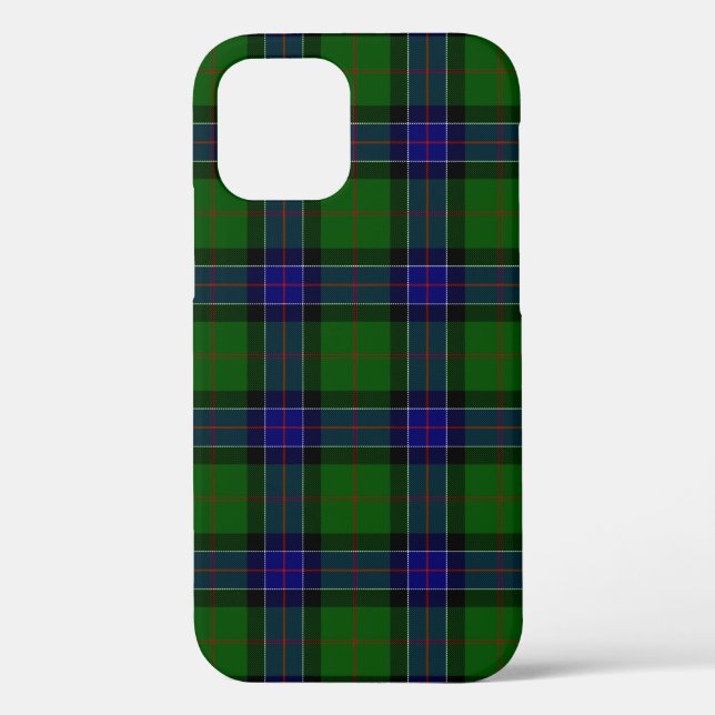 Coques Case-Mate iPhone écossais tartan bleu vert carreaux (Verso)