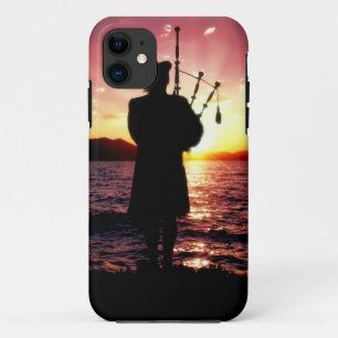 Coque iPhone 11 Ecosse, Scottish sac pipelines pipelines coucher d