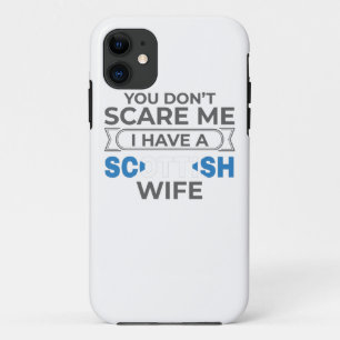 Case-Mate iPhone Case Ecosse Tu ne me fais pas peur J'ai une femme écoss