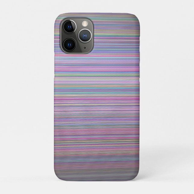 Coques Case-Mate iPhone Écran TV cassé Rainbow strié (Dos)