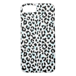 Coque Case-Mate iPhone Écriture chic de guépard noir et blanc