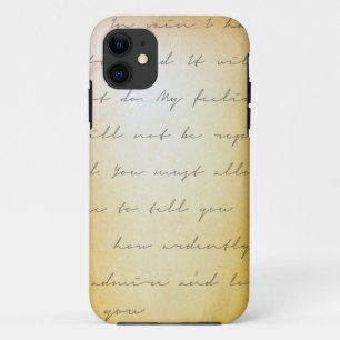Coque Case-Mate Pour iPhone Écriture de fierté et de préjudice archivistiqu